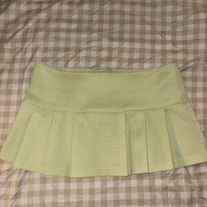 RARE wet seal micro mini skirt pleated